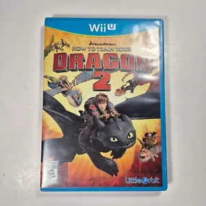 How to Train Your Dragon 2 (Nintendo Wii U, 2014) Completo En Caja Original - Imagen 1 de 3