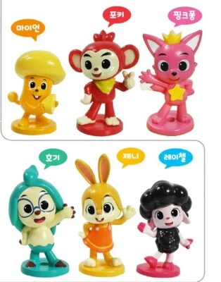 Pinkfong Wonderstar Detective Pinkpong & Hogi 6 Figura Rachel Poki Jeni Myon Foto 1 de 4
