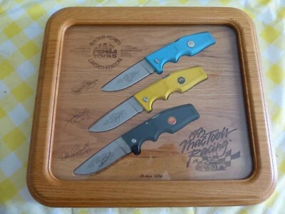MAC Tools Limited Ed. 1992 Petty, Gant, Earnhardt Gerber Knife Collectable Set - Image 1 of 4