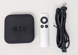 Apple TV (3.ª generación) 8 GB transmisor multimedia digital HD - negro (MD199LL/A) - Imagen 1 de 5