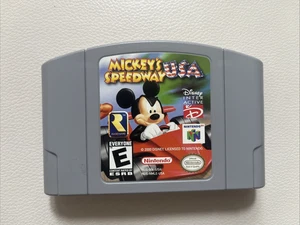 Mickey's Speedway USA - Nintendo 64 (N64) Authentic Disney Racing - Bild 1 von 2