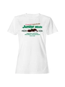 Officially Licensed Junior Mints Classic Since 1949 Women's T-shirt - Picture 1 of 9
