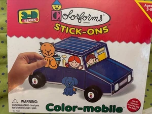 Colorforms Stick Ons Color Mobile 3D Sealed Lot of 2 New - Free Shipping - Picture 1 of 3