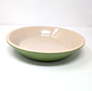 Le Creuset Green Enameled Stoneware Pie Plate Baking Dish 10" Holidays Quality - Picture 1 of 6