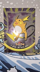 2000 Topps Chrome Pokemon T.V. #26 Raichu NM Near Mint Vintage TCG  - Bild 1 von 2