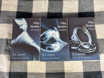 FIFTY SHADES TRILOGY: Book One Through Three By EL James, Softcover Set - Image 1 of 4