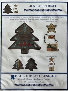 Blue Ribbon Designs-Just Add Tinsel Chart - Picture 1 of 2