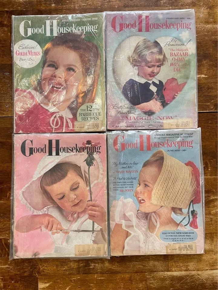 Lot of 4 Good Housekeeping Magazines 1958, 1957, 1957, 1957 - Image 1 of 4