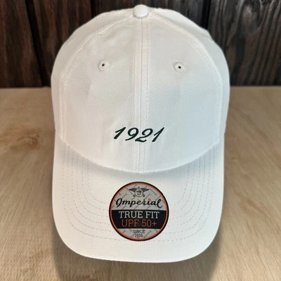 Country Club of Petersburg Golf Hat Cap Imperial New NWT Virginia 1921 White CC - Image 1 of 4