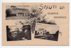 OLGIATE COMASCO - Gruss aus - Drei Vignetten mit Blumen - Reise 1926 - Bild 1 von 2