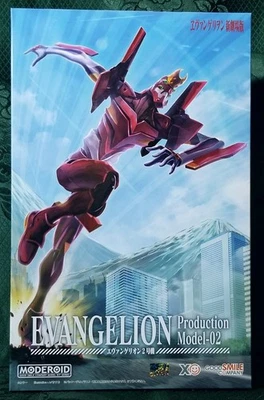 MODEROID Evangelion 2.0 You Can (Not) Advance EVA 02 REBUILD Plastic Model Kit - Immagine 1 di 4
