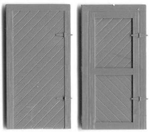 Grandt Line 3610 O 7/8" x 1-3/4" 2 Style Diagonal Sheathed Shed Door (4) - Image 1 of 1