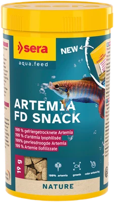 sera Artemia FD Snack Shrimps 250 ml Leckerbissen Süßwasser Aquarium  - Bild 1 von 2
