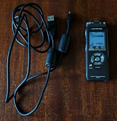 Olympus DS-30 Digital Voice Recorder Dictaphone Dictation Handheld Machine USB - Image 1 of 3