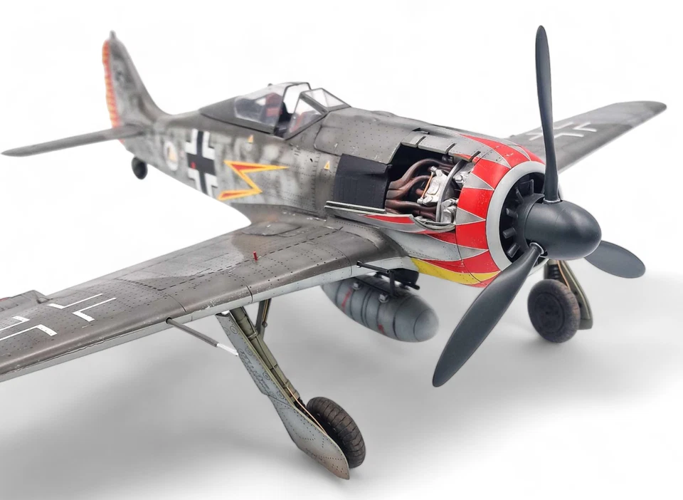 PRO-Built 1-24_Focke Wulf Fw-190 A5 Hermann Graf_Airfix - Bild 1 von 4