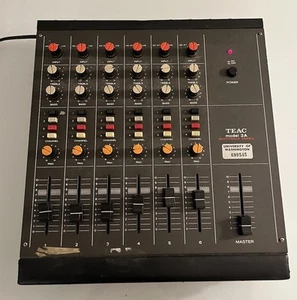 Teac Model 2A Multitrack Series Audio Mixer- Powers On - Nice! 6 Channel - Picture 1 of 5