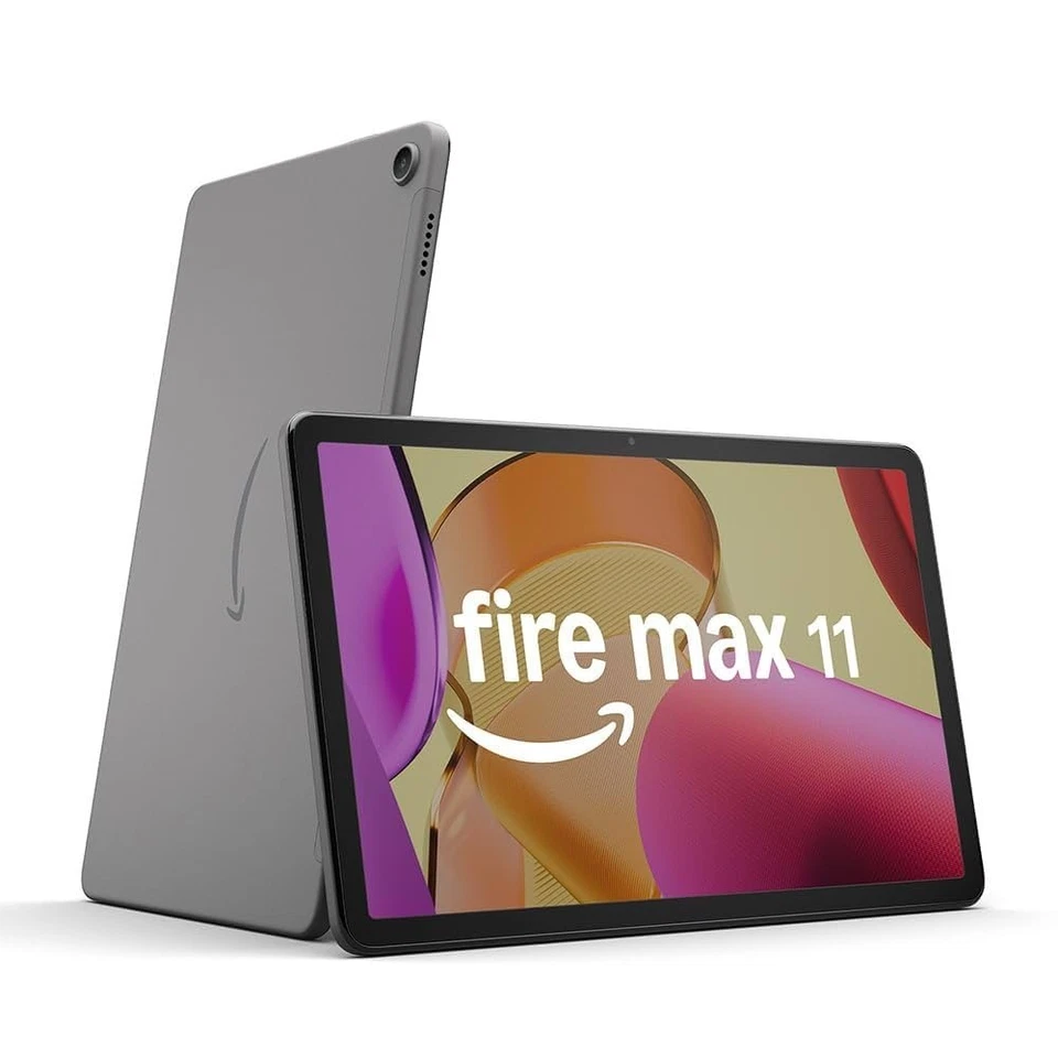 Amazon Fire Max 11 Tablet  64 GB Grau mit Werbung *NEU OVP* - Bild 1 von 1