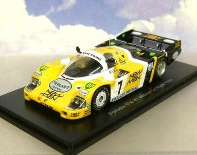 SPARK 1/43 NEW MAN NEWMAN PORSCHE 956B #7 WINNER LE MANS 1984 LUDWIG/PESCAROLO - Image 1 of 3