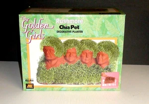 The Golden Girls Rushmore CHIA PET Decorative Planter Brand New - Picture 1 of 6
