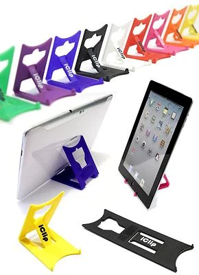 Apple iPad, Galaxy Tab, Asus, 9" 10" Computer Table Holder : iClip Folding Stand