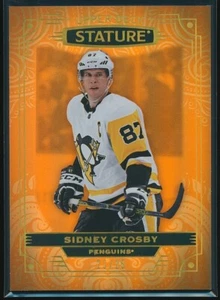 Sidney Crosby 2022-23 Upper Deck Stature Orange #55 23/25 - Picture 1 of 2