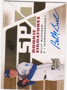 2008 SPx Rookie Signatures Billy Buckner autograph RC Royals Diamondbacks - Bild 1 von 2