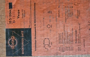 Motordichtsatz Hofmann Vespa 15 044 - Bild 1 von 1