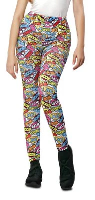 Leggings 80er 90er Jahre Aerobic Mottoparty - Bild 1 von 2