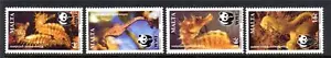 MALTA MNH 2002 SG1243-1246 ENDANGERED SPECIES - SEAHORSES SET OF 4 - Picture 1 of 1