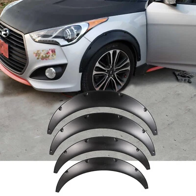 4X 35" For Hyundai Sonata Universal Fender Flares Wheel Arches Wide Body Kit - Image 1 of 4