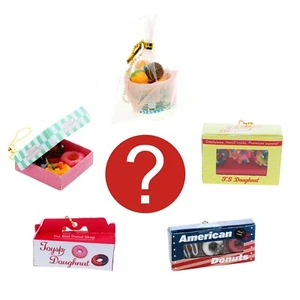 Surprise Toy Capsule Mini Food Donuts Cafe Real Miniature 1 Random Figure - Picture 1 of 18