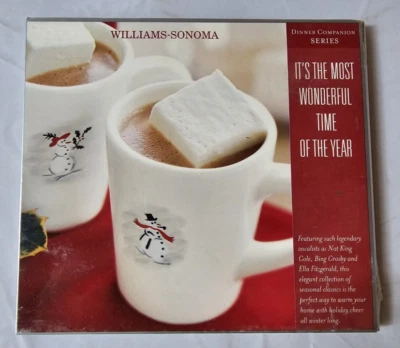 Williams Sonoma, It's The Most Wonderful Time Of The Year CD SEALED — 第 1/4 张图片