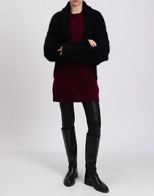 RRP€1250 DOLCE & GABBANA Cardigan IT38 US2 UK6 XS Cashmere & Angora Wool Blend - Image 1 of 4