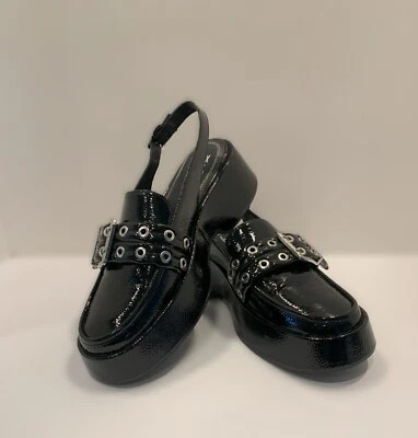 Mix No. Zapato mocasín para mujer 6 Petria plataforma hebilla talla 8,5 M Foto 1 de 4