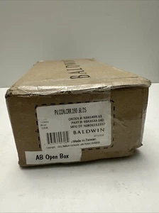 BALDWIN PV.CON.CRR.190.6L.DS Privacy Door Knob Handle-Satin Black - Picture 1 of 8