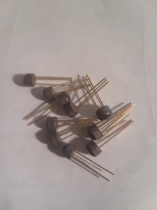 10 PCS, BF158, TRANSISTOR, NPN, TO-106, 12 V, 50 MA, .2 W, FT 700, HFE 20 - Picture 1 of 1