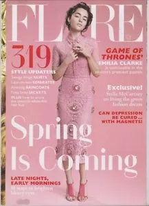 GAME OF THRONES Emilia Clarke FLARE magazine KANDLE Blondie STELLA McCARTNEY - Picture 1 of 1