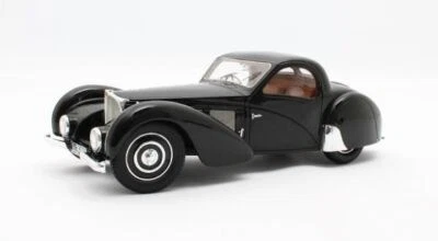 MODELLINO AUTO STATICO MATRIX BUGATTI T57SC ATALANTE 1937 NERO SCALA 1:18 - Immagine 1 di 4