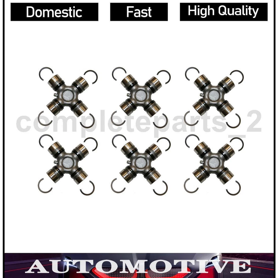 6 eixos traseiros todas as juntas junta universal compatível com Cadillac DeVille 8.2L 7.0L 7.7L - Imagem 1 de 3
