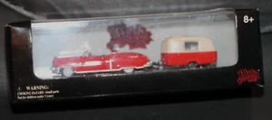 High Speed Malibu International #06000 CADILLAC ELDORA w/CARVAN  TRAILER HO - Picture 1 of 1