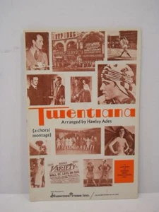 Twentiana Arranged by Hawley Ades - A Choral Montage - Shawnee Press 1975 - Picture 1 of 5