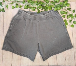 abercrombie fitch Men’s Soft A&F Fleece Shorts Oversized GRAY GREY Size Large - Picture 1 of 5