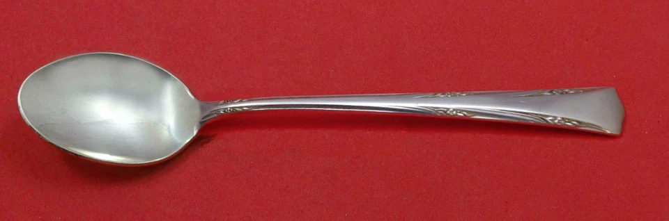 Cuchara de alimentación infantil Greenbrier de Gorham de plata esterlina 5 3/4" hecha a medida Foto 1 de 1