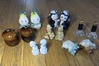 Lot Of 7 Salt And Pepper Shakers