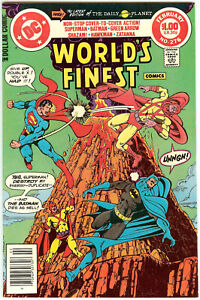 World's Finest 276 DC Superman Batman Dollar Comic Newsstand format 1982 8.5 VF+