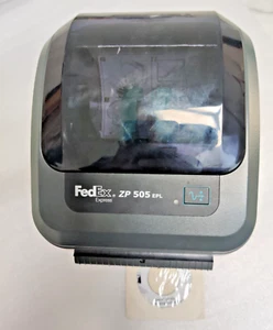 Zebra FedEx ZP 505 EPL Direct Thermal Label Printer USB ZP505-0215-0110 (24) - Picture 1 of 11