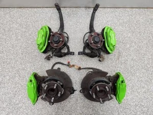 2005-2014 300 SRT Brembo Brake Caliper Set Spindles 4 Piston 130k Charger Magnum - Picture 1 of 24