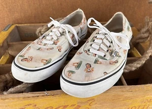 VANS Hawaiian Skateboarding Shoes Athletic Men’s 9.5 Women’s 9 Hula Girl - Picture 1 of 4