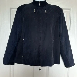 Jamie Sadock Women’s s Silk Blended Black Jacket Size M - Picture 1 of 8