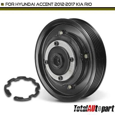 Kit de embrague compresor de aire acondicionado para Hyundai Accent 2012 2013 2014-2017 Kia Rio 12-17 Foto 1 de 4